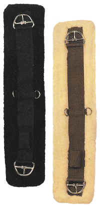 Fleece Lined Girths: Heavy fleece lining adds extra comfort.