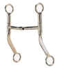Tom Thumb Bit with Roller Mouth and Copper Inlay