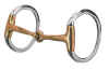 Copper Mouth Eggbutt Snaffle Bit