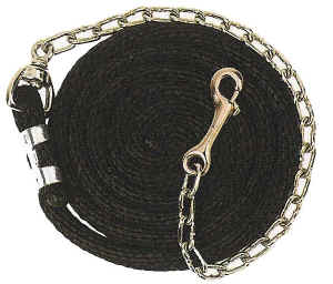 Poly Lead Ropes with Swivel Chain